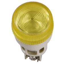 Лампа ENR-22 сигнальна d22мм жовтий неон/240В цилиндр IEK