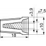 Ковпачок P72 (100шт)