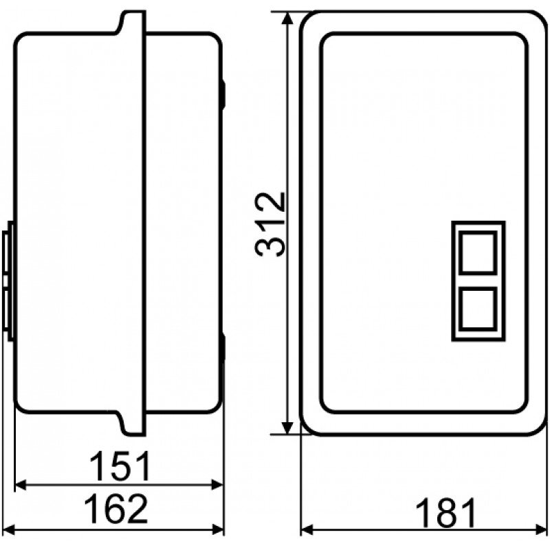 Пускач в корпусі ПМК 80 (LE1-D80)