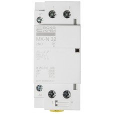 Модульний контактор MK-N 2P 32A 2NO 220V