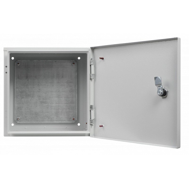 Корпус з монтажною панеллю металевий 30*30*15, IP31, серії UBox