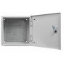 Корпус з монтажною панеллю металевий 30*30*15, IP31, серії UBox