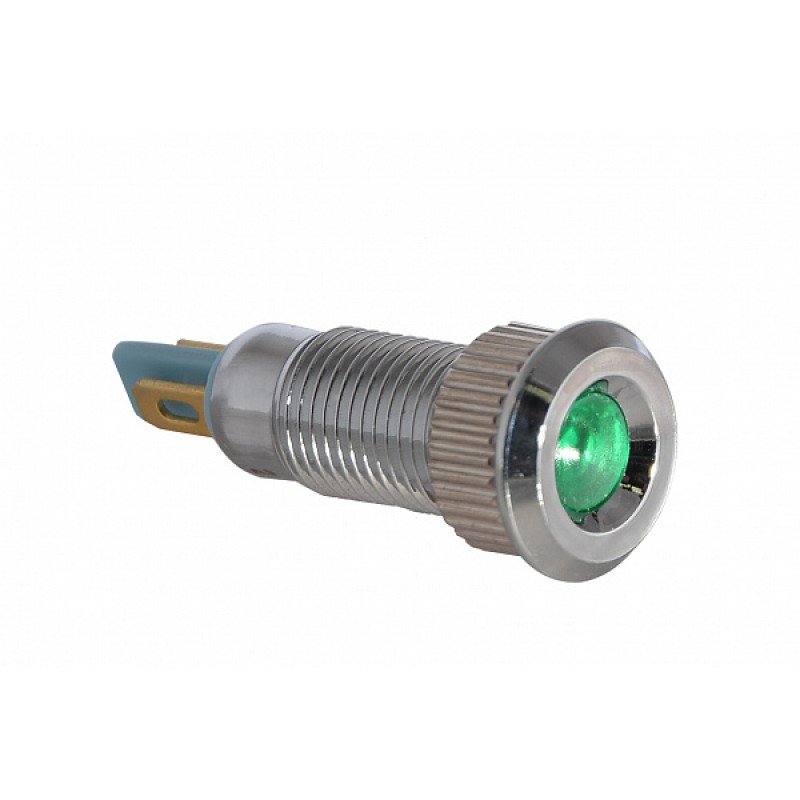 Сигнальна арматура TY08F зелена 24V AC/DC