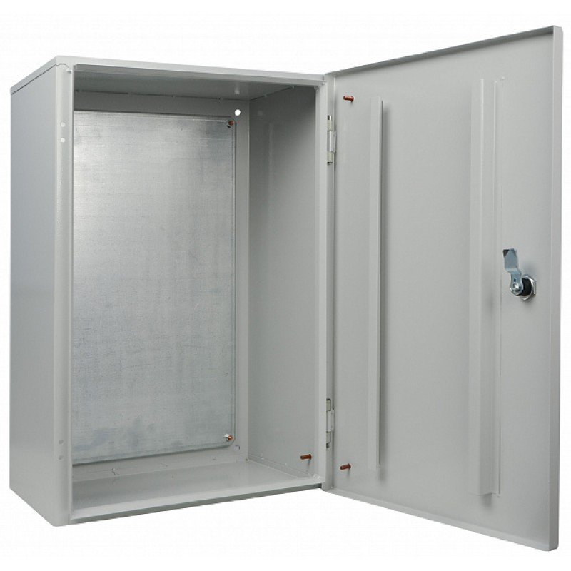 Корпус з монтажною панеллю металевий 60*40*25, IP31, серії UBox