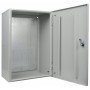 Корпус з монтажною панеллю металевий 60*40*25, IP31, серії UBox