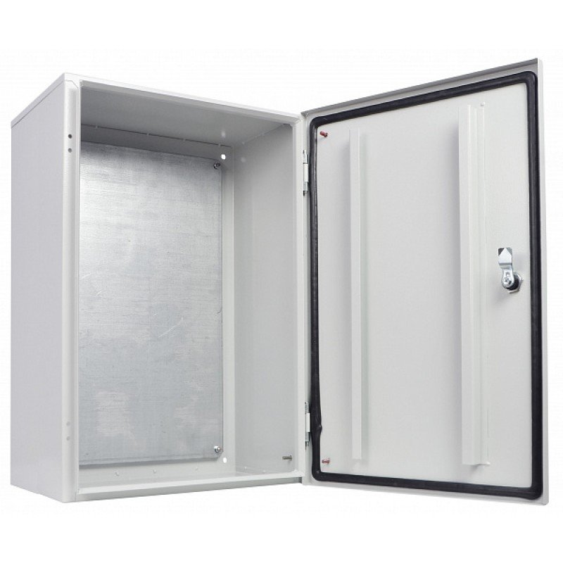 Корпус з монтажною панеллю металевий 60*40*30, IP54, серії UBox