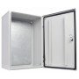 Корпус з монтажною панеллю металевий 60*40*30, IP54, серії UBox