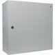 Корпус з монтажною панеллю металевий 60*60*25, IP31, серії UBox