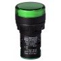 Сигнальна арматура AD22-22DS зелена 220V DC