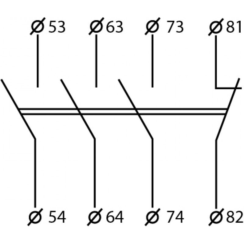 Додатковий контакт для ПМ-0 ДК(ПМ0)-31 (LA1-KN31)