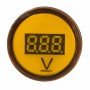 Цифровий вимірювач напруги AD22-22DVM DC 5-30В (жовтий)