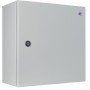 Корпус з монтажною панеллю металевий 40*40*20, IP54, серії UBox