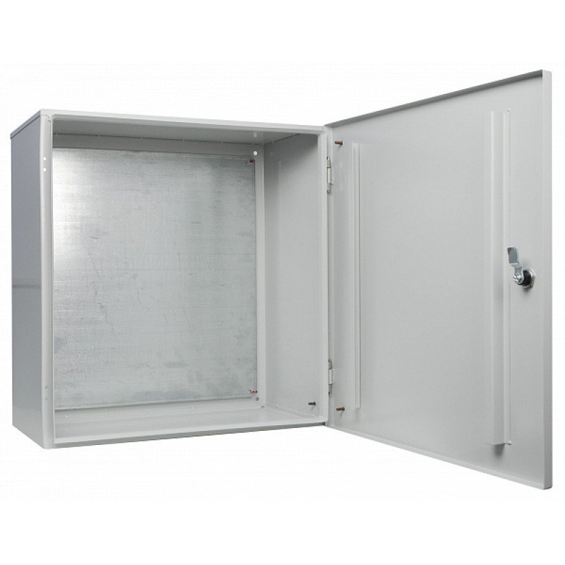 Корпус з монтажною панеллю металевий 60*60*25, IP31, серії UBox