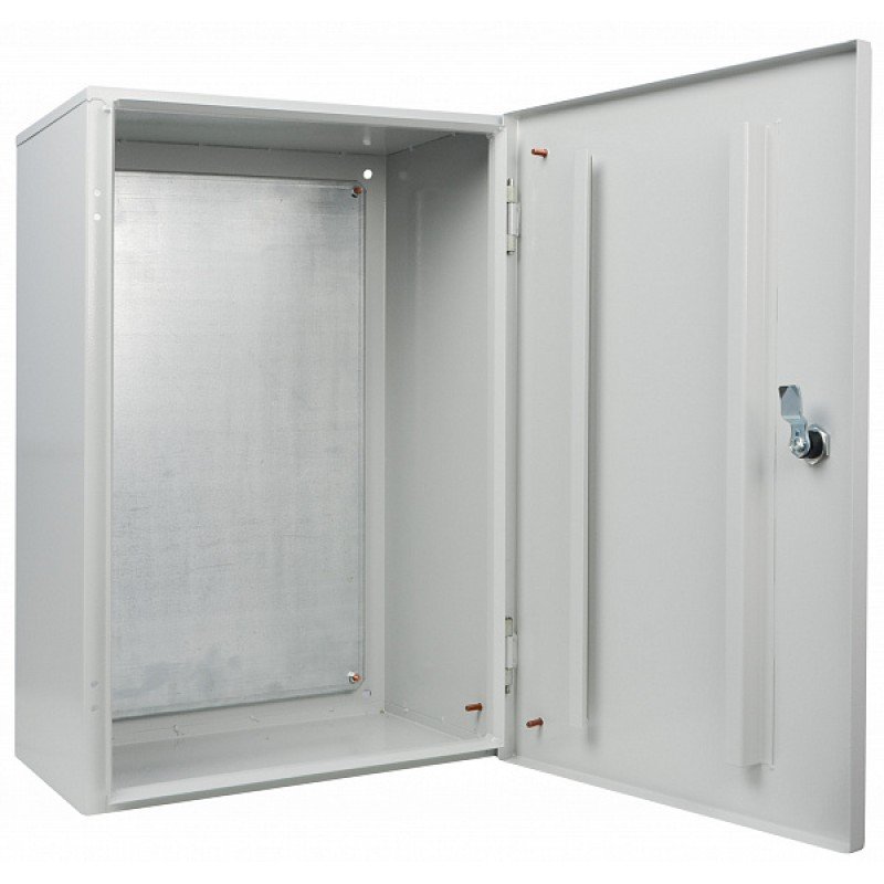 Корпус з монтажною панеллю металевий 60*40*20, IP31, серії UBox