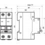 Автоматичний вимикач УКРЕМ ВА-2017/С 2р 20А АСКО