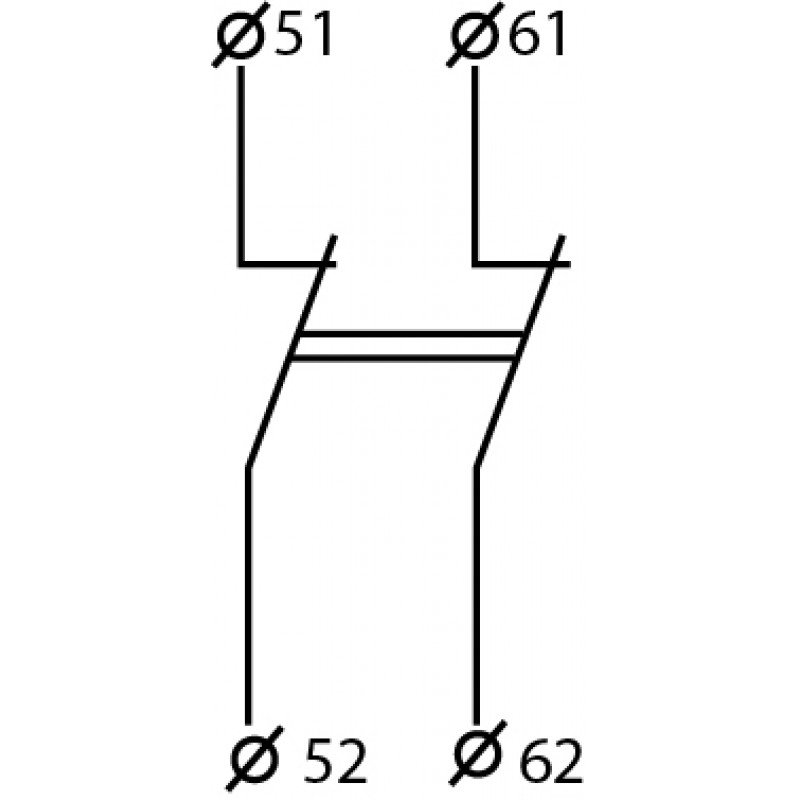 Додатковий контакт для ПМ-0 ДК(ПМ0)-02 (LA1-KN02)