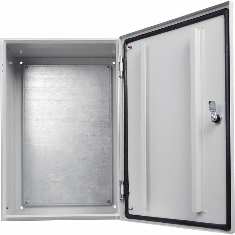 Корпус з монтажною панеллю металевий 60*40*25, IP54, серії UBox