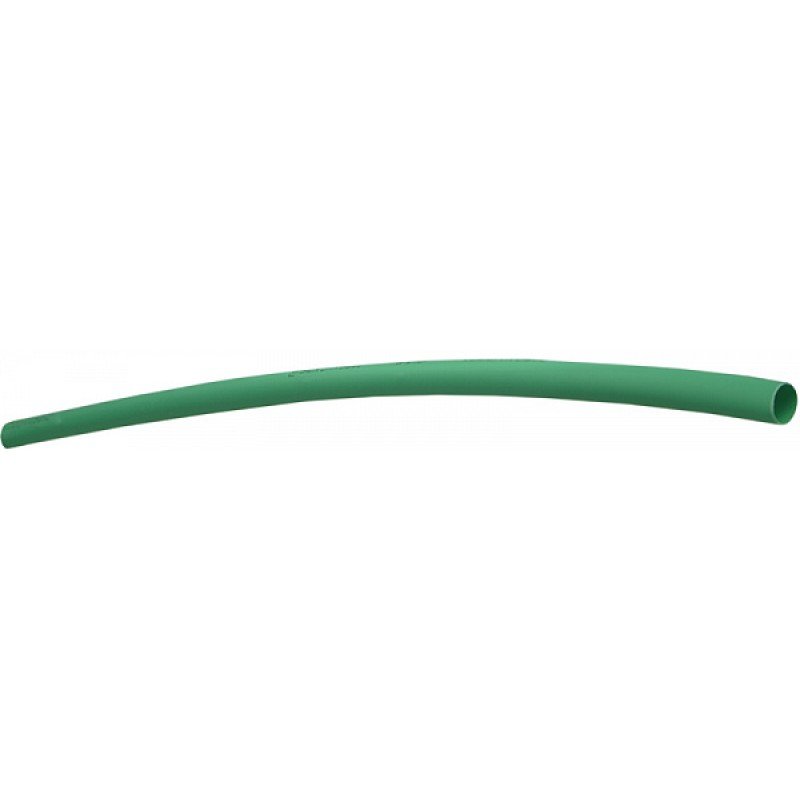 Термоусаджувальна трубка з клейовим шаром d 4,8мм зелена шт.(1м)