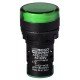 Сигнальна арматура AD22-22DS зелена 220V АC