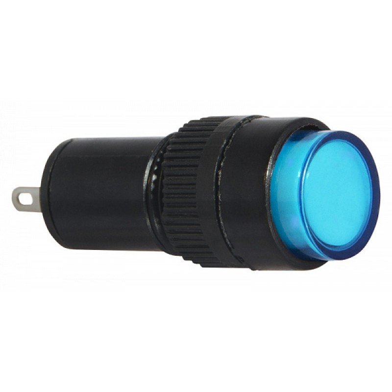 Сигнальна арматура AD22E-12DS синя 220V АC