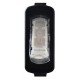 KCD3-101N-12 WH/B 220V Перемикач 1 клав. білий з підсвічуванням