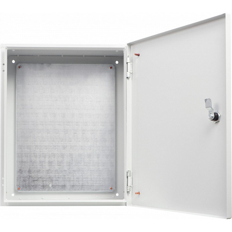 Корпус з монтажною панеллю металевий 50*40*20, IP31, серії UBox