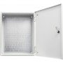 Корпус з монтажною панеллю металевий 50*40*20, IP31, серії UBox