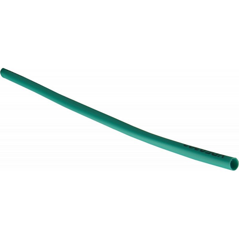 Термоусаджувальна трубка з клейовим шаром d 7,9мм зелена шт.(1м)