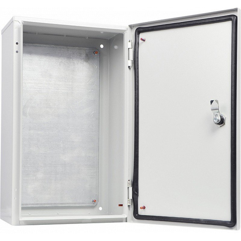 Корпус з монтажною панеллю металевий 50*30*20, IP54, серії UBox