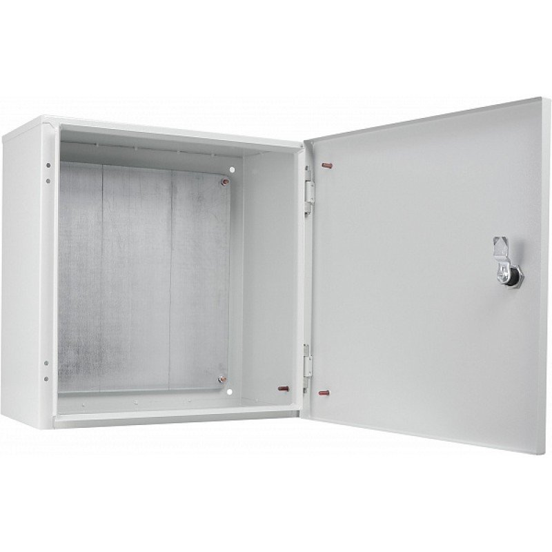 Корпус з монтажною панеллю металевий 40*40*20, IP31, серії UBox