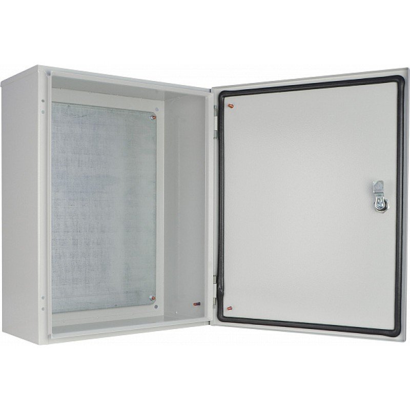 Корпус з монтажною панеллю металевий 50*40*20, IP54, серії UBox