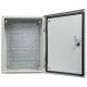 Корпус з монтажною панеллю металевий 40*30*20, IP54, серії UBox