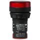 Сигнальна арматура AD22-22DS червона 12V АC/DC