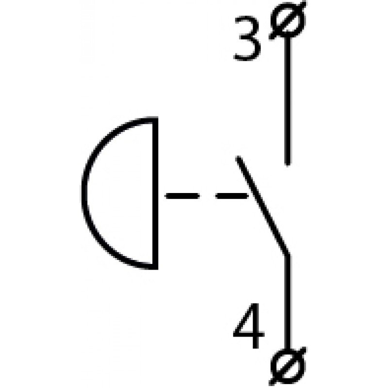 TB5-AC31 Кнопка "грибок" (d 40 мм) "Старт" зелена