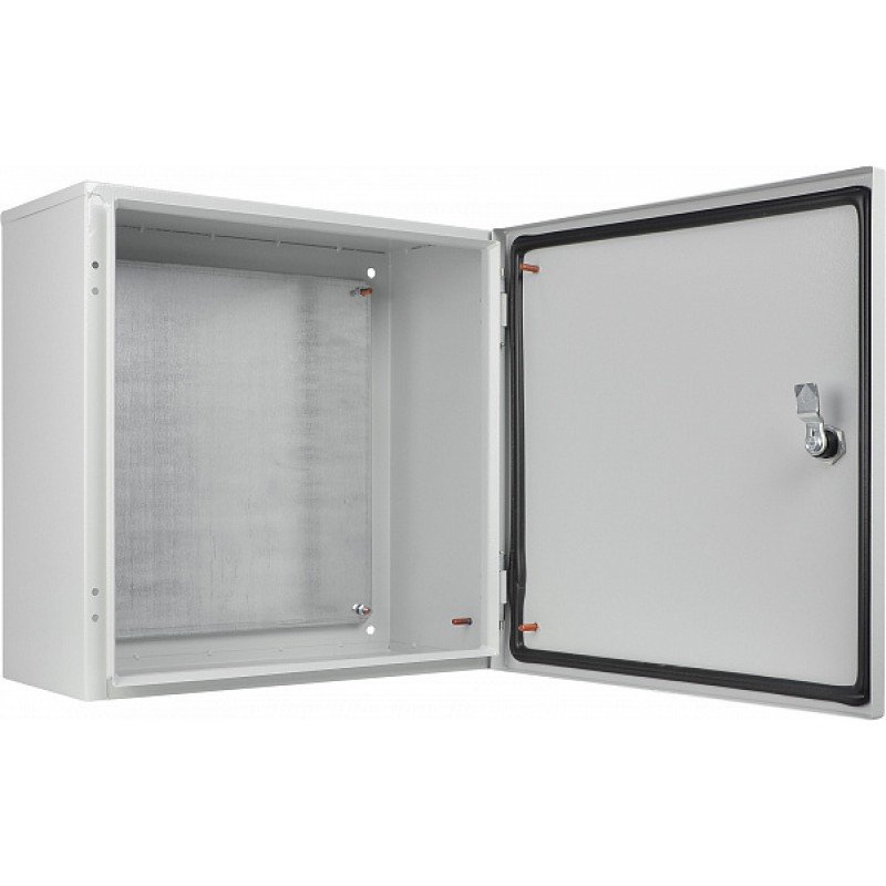 Корпус з монтажною панеллю металевий 40*40*20, IP54, серії UBox