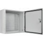 Корпус з монтажною панеллю металевий 40*40*20, IP54, серії UBox