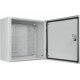 Корпус з монтажною панеллю металевий 40*40*25, IP54, серії UBox