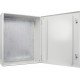 Корпус з монтажною панеллю металевий 80*65*25, IP31, серії UBox