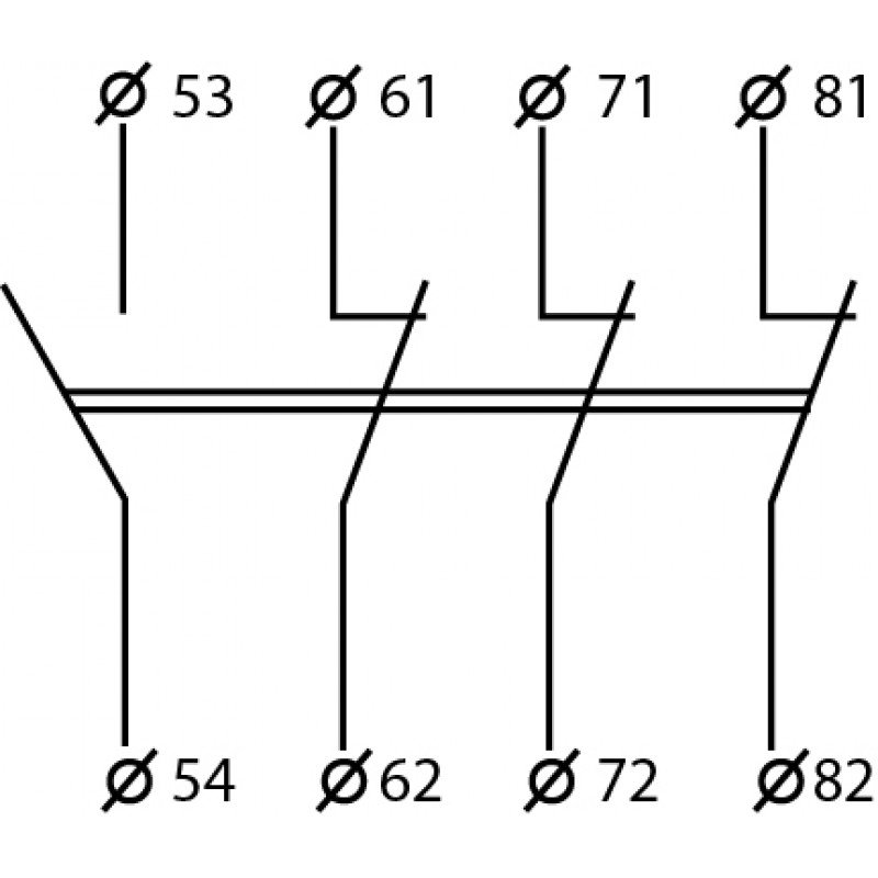 Додатковий контакт для ПМ-0 ДК(ПМ0)-13 (LA1-KN13)