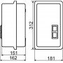 Пускач в корпусі ПМК 40 (LE1-D40)