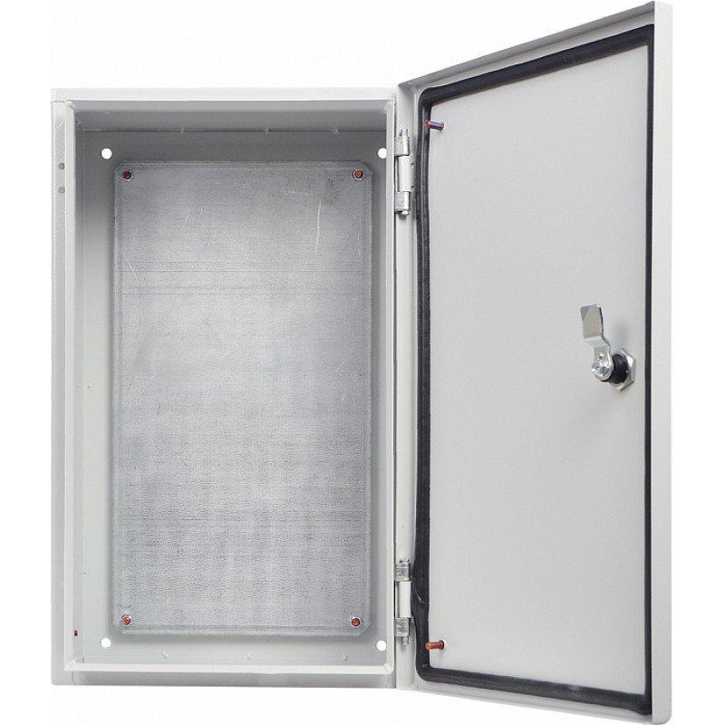 Корпус з монтажною панеллю металевий 50*30*20, IP54, серії UBox