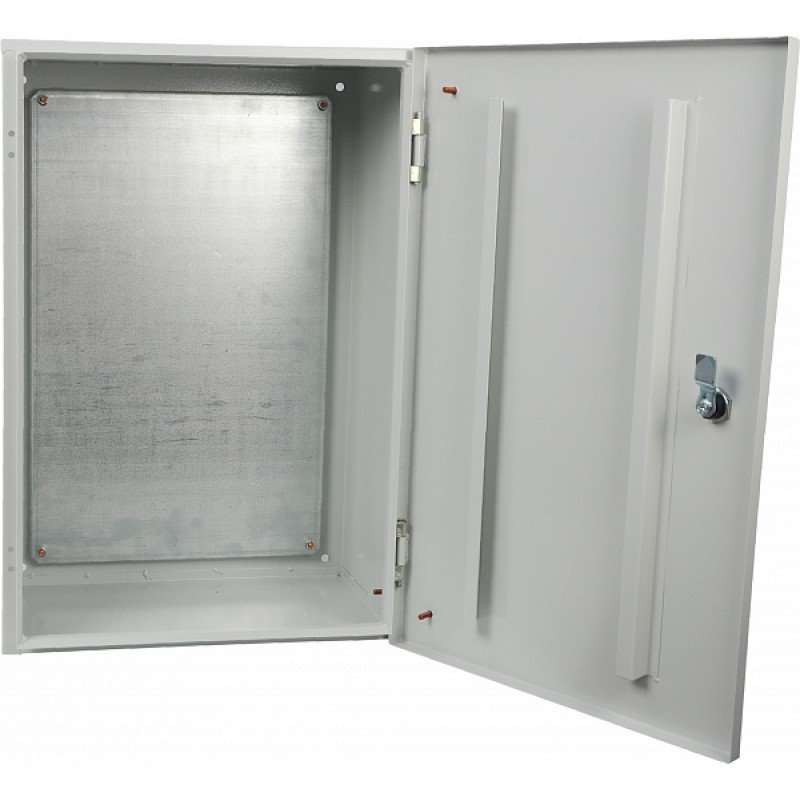 Корпус з монтажною панеллю металевий 60*40*20, IP31, серії UBox