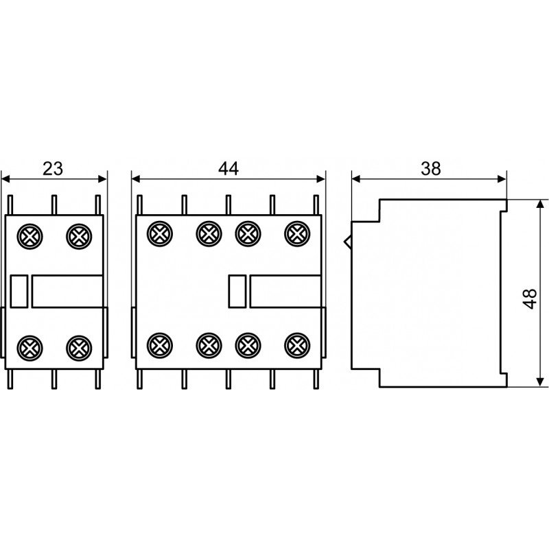 Додатковий контакт ДК-20 (LA1-D20)