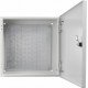 Корпус з монтажною панеллю металевий 40*40*25, IP31, серії UBox