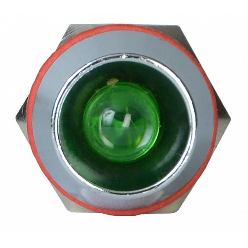 Сигнальна арматура AD22C-6 зелена 220V AC