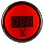 Цифровий вимірювач напруги AD22-22DVM AC 80-500В (червоний)