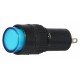 Сигнальна арматура AD22E-12DS синя 24V АC/DC