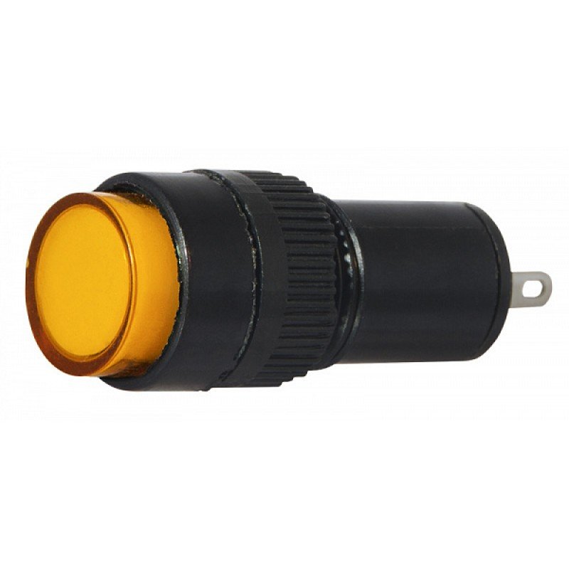 Сигнальна арматура AD22E-12DS жовта 220V АC