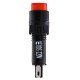 Сигнальна арматура AD22E-8DS червона 220V АC