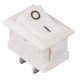 KCD1-101 White/White Перемикач 1 клав. білий